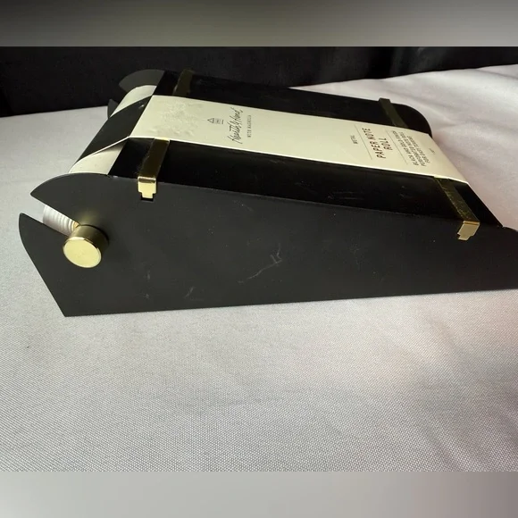 Hearth & Hand Black and Gold Metal Note Roll. NWT - Picture 9 of 16